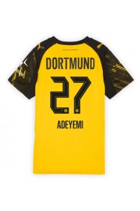Borussia Dortmund Karim Adeyemi #27 Jalkapallovaatteet Naisten Kotipaita 2025-26 Lyhythihainen